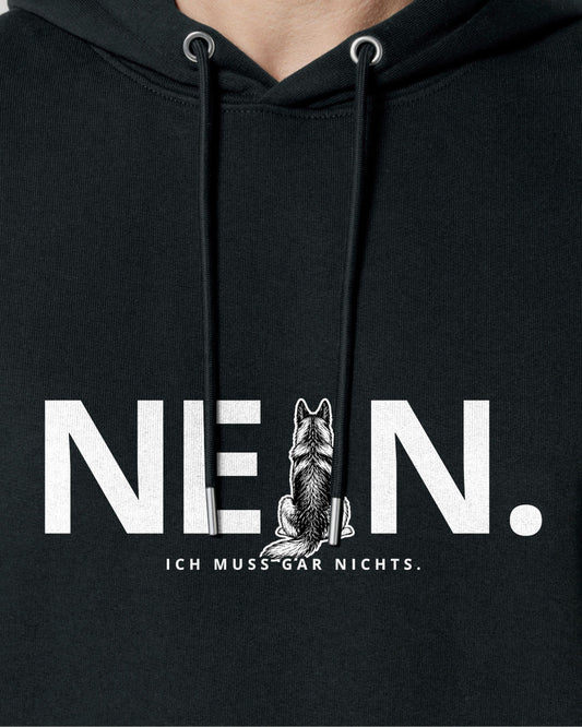 Motiv nah - Nein.Ich muss gar nichts. - Deutscher Schäferhund