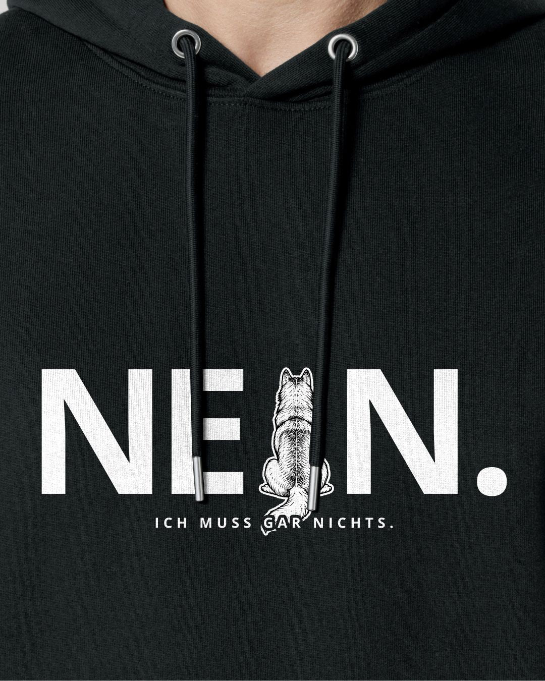 Motiv nah - Nein. Ich muss gar nichts. - Husky