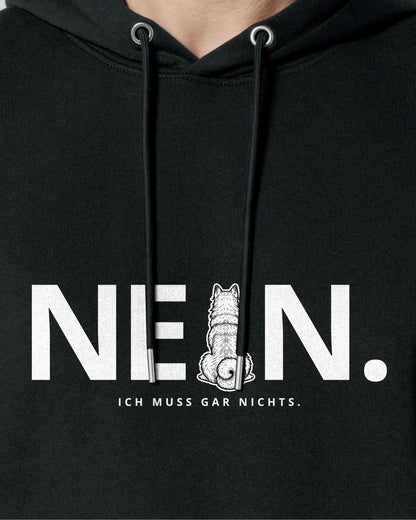 Motiv nah - Nein. Ich muss gar nichts. - Islandhund