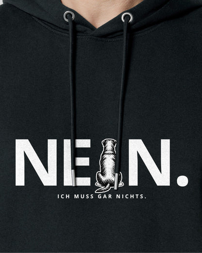 Motiv nah - Nein. Ich muss gar nichts. - Rottweiler