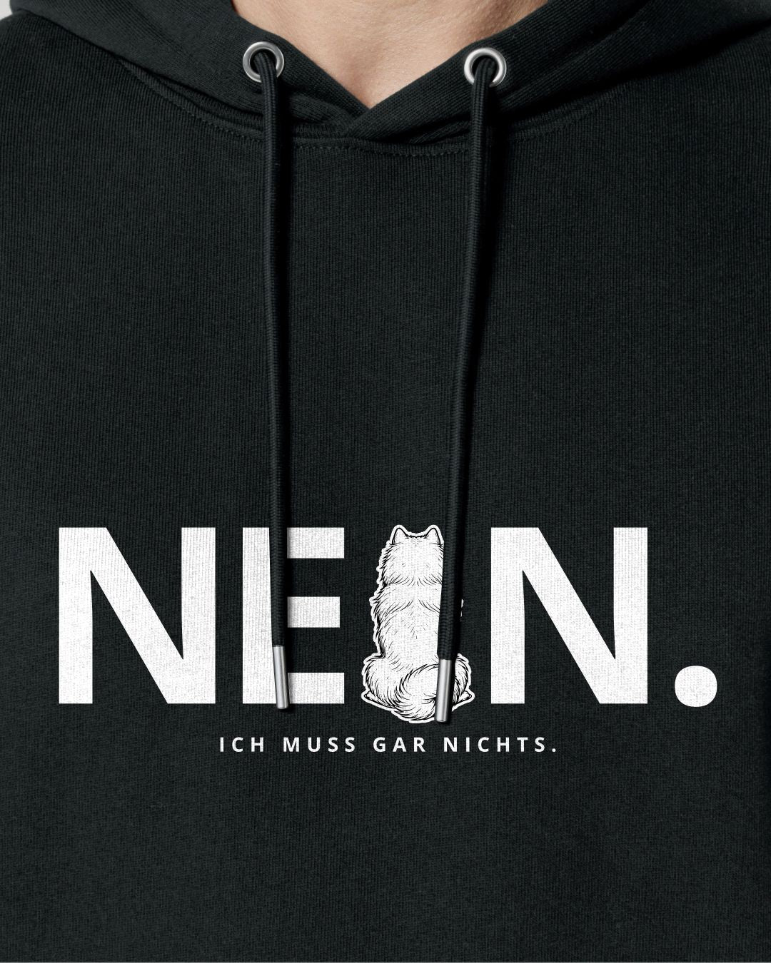 Motiv nah - Nein. Ich muss gar nichts. - Samojede