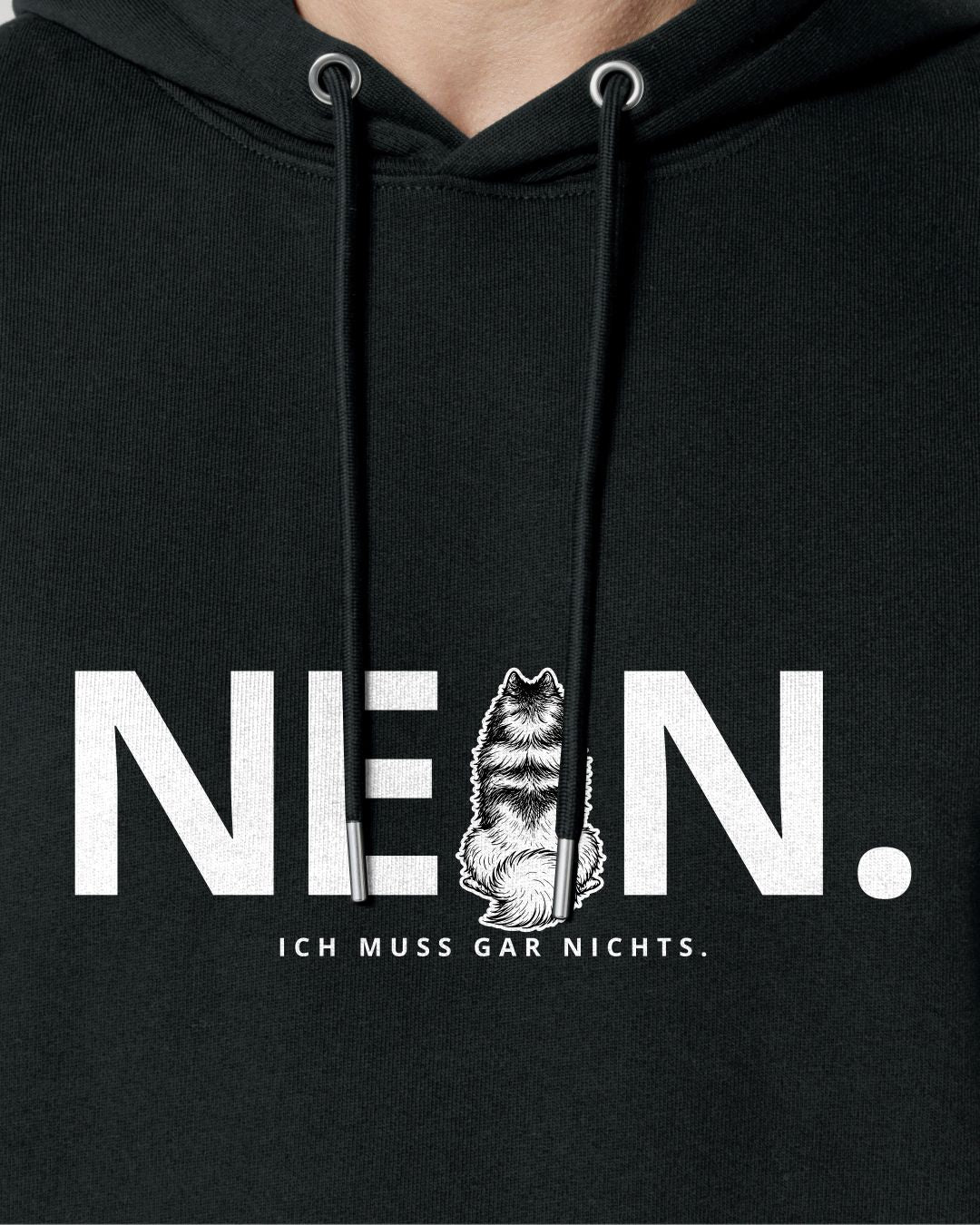 Motiv nah - Nein. Ich muss gar nichts. - Wolfsspitz
