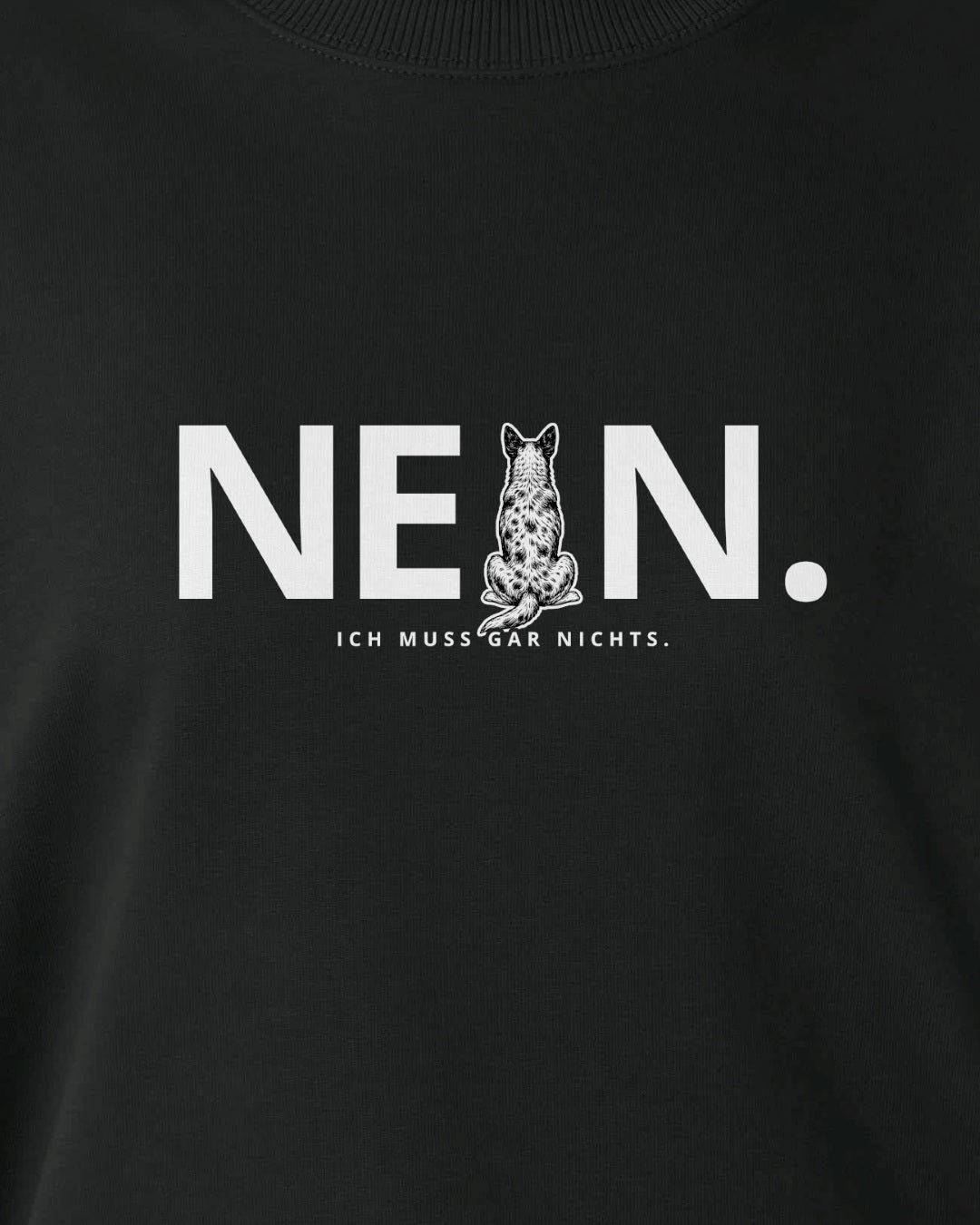 Motiv nah - Nein. Ich muss gar nichts. - Australian Cattle Dog