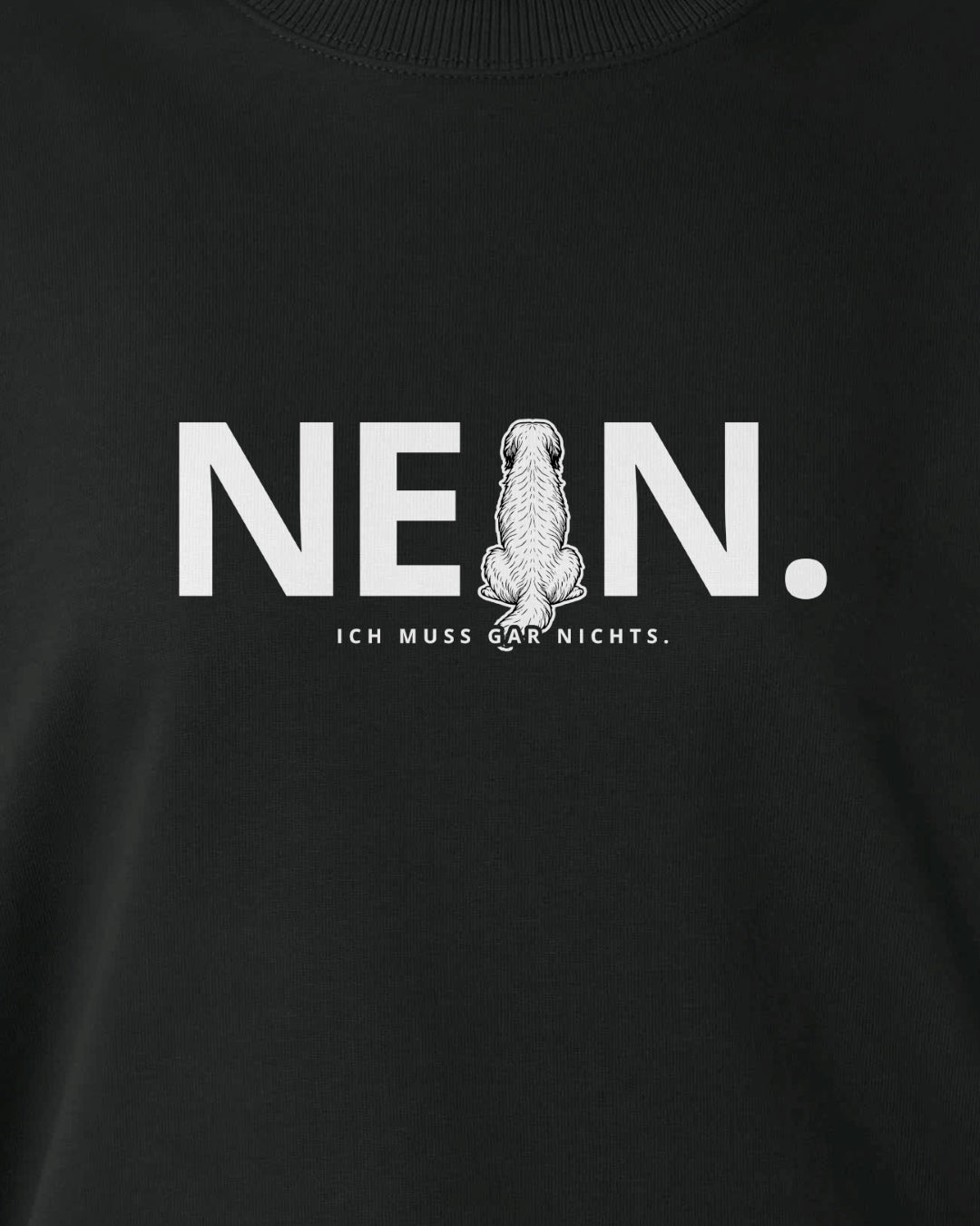 Motiv nah - Nein. Ich muss gar nichts. - Briard