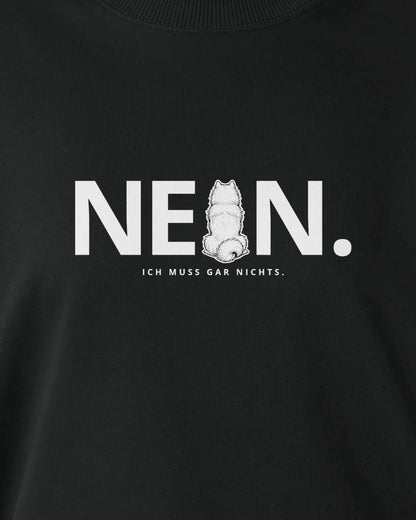 Motiv nah - Nein. Ich muss gar nichts. - Samojede