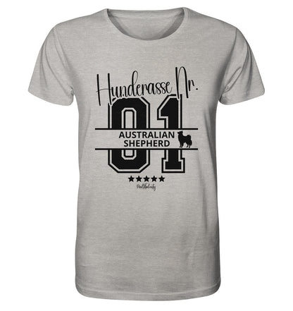 Nr. 01 Australian Shepherd - Organic Shirt - Multitalenty