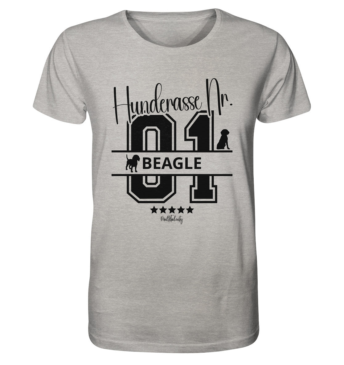 Nr. 01 Beagle - Organic Shirt - Multitalenty