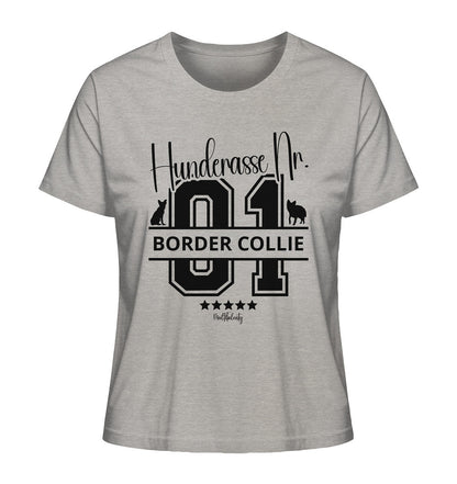 Nr. 01 Border Collie - Ladies Organic Shirt - Multitalenty