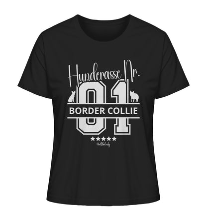 Nr. 01 Border Collie - Ladies Organic Shirt - Multitalenty