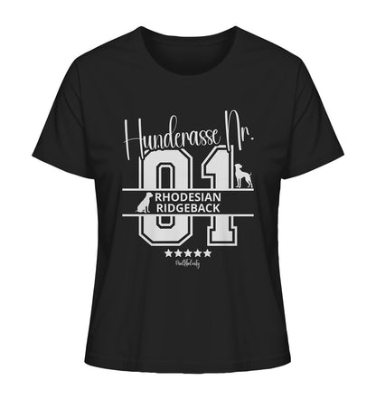 Nr. 01 Rhodesian Ridgeback - Ladies Organic Shirt - Multitalenty