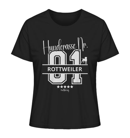 Nr. 01 Rottweiler - Ladies Organic Shirt - Multitalenty