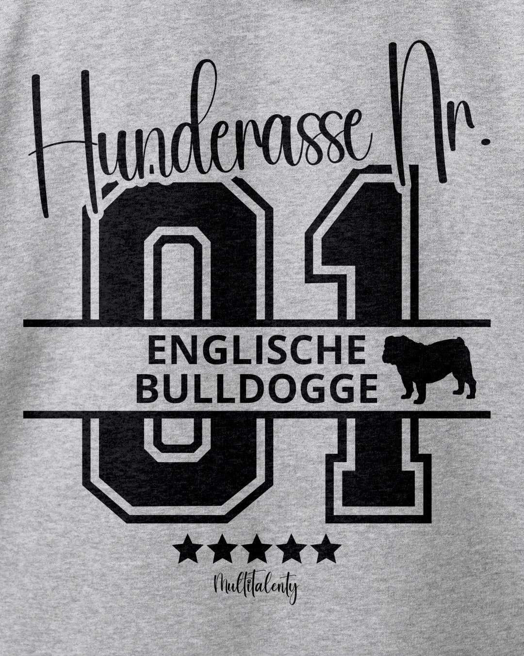 Motiv nah - Hunderasse Nr. 01 - Englische Bulldogge