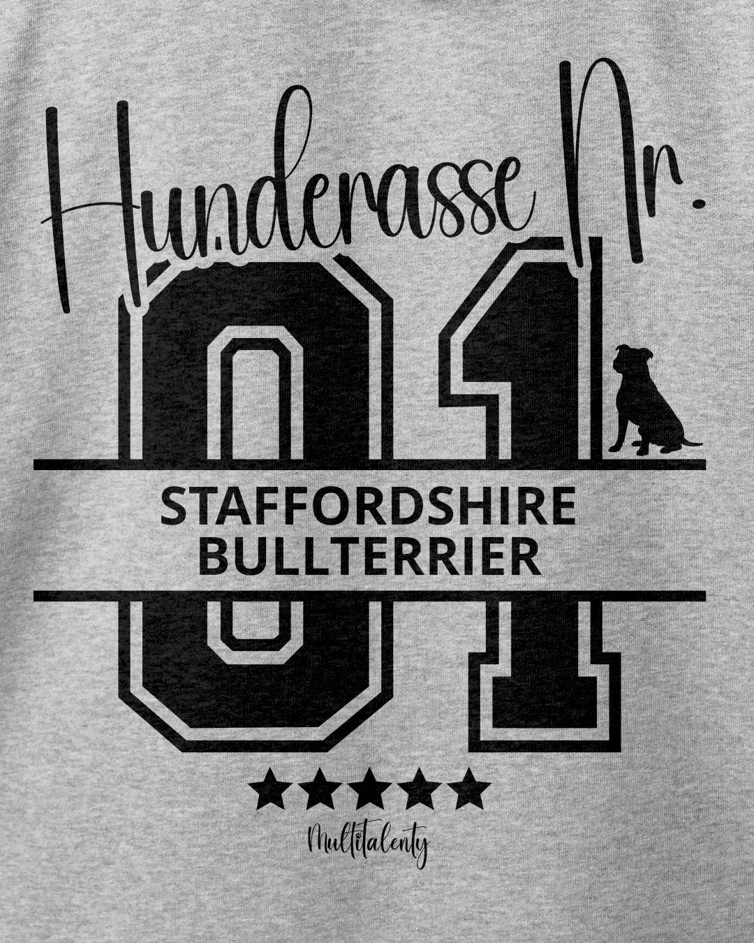 Motiv nah - Hunderasse Nr. 01 - Staffordshire Bullterrier