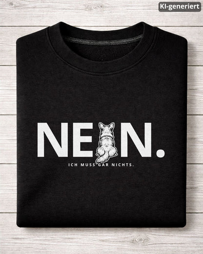 KI-generiertes Detailbild - Nein. Ich muss gar nichts. - Corgi