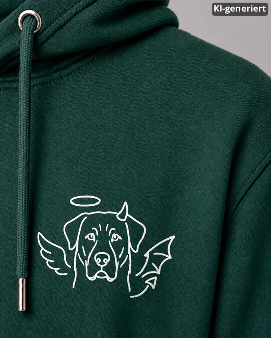 KI-generiertes Detailbild – Halo & Horns - Kangal