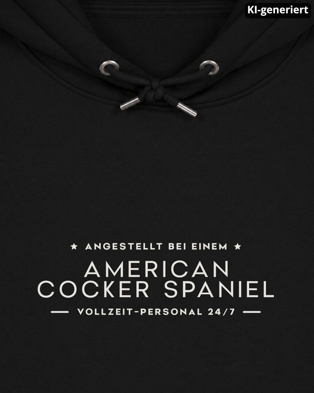 KI-generiertes Detailbild – Vollzeit-Personal - American Cocker Spaniel