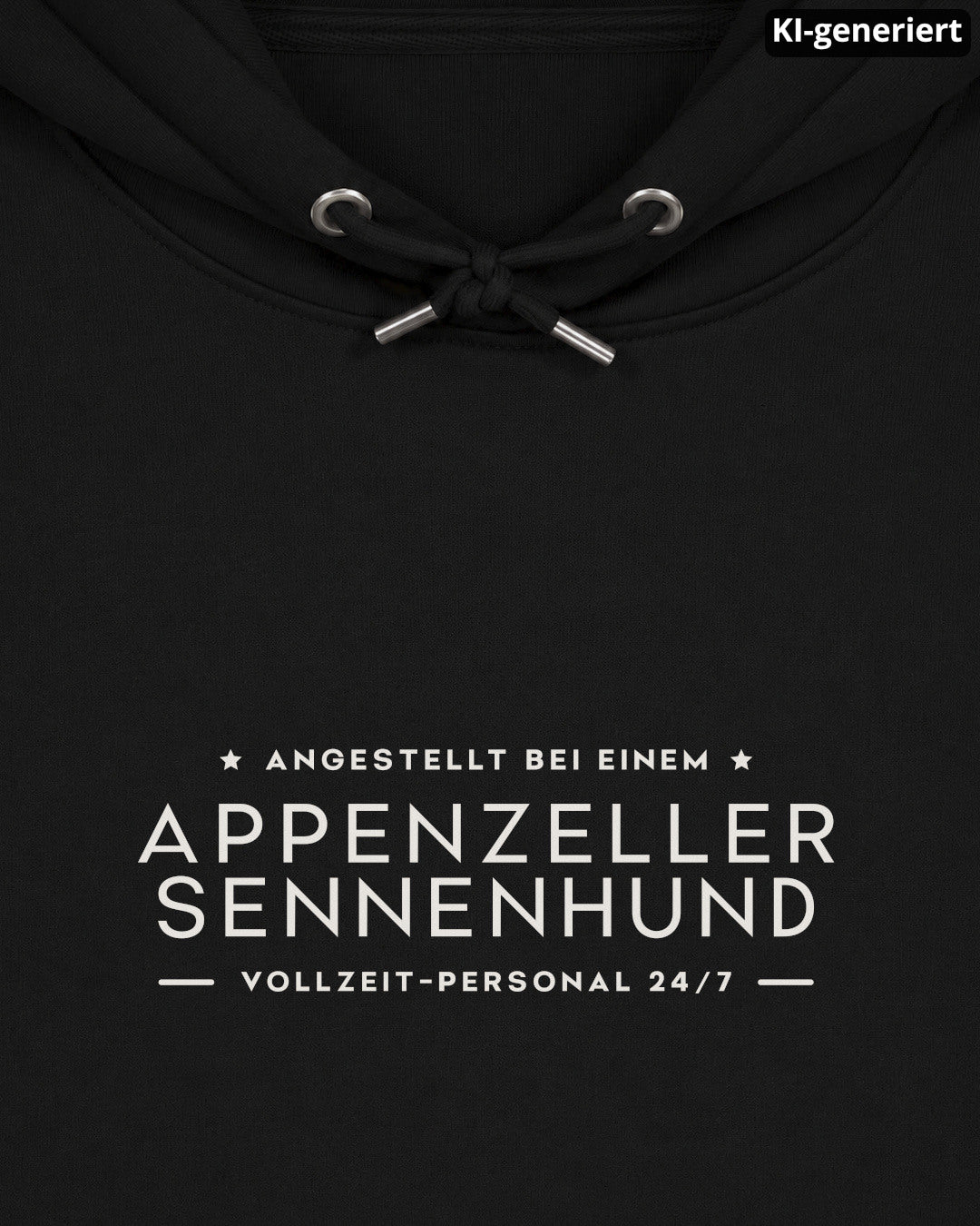 KI-generiertes Detailbild – Vollzeit-Personal - Appenzeller Sennenhund