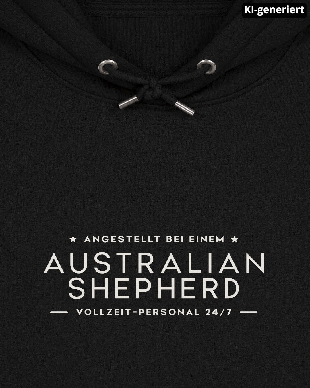 KI-generiertes Detailbild – Vollzeit-Personal - Australian Shepherd