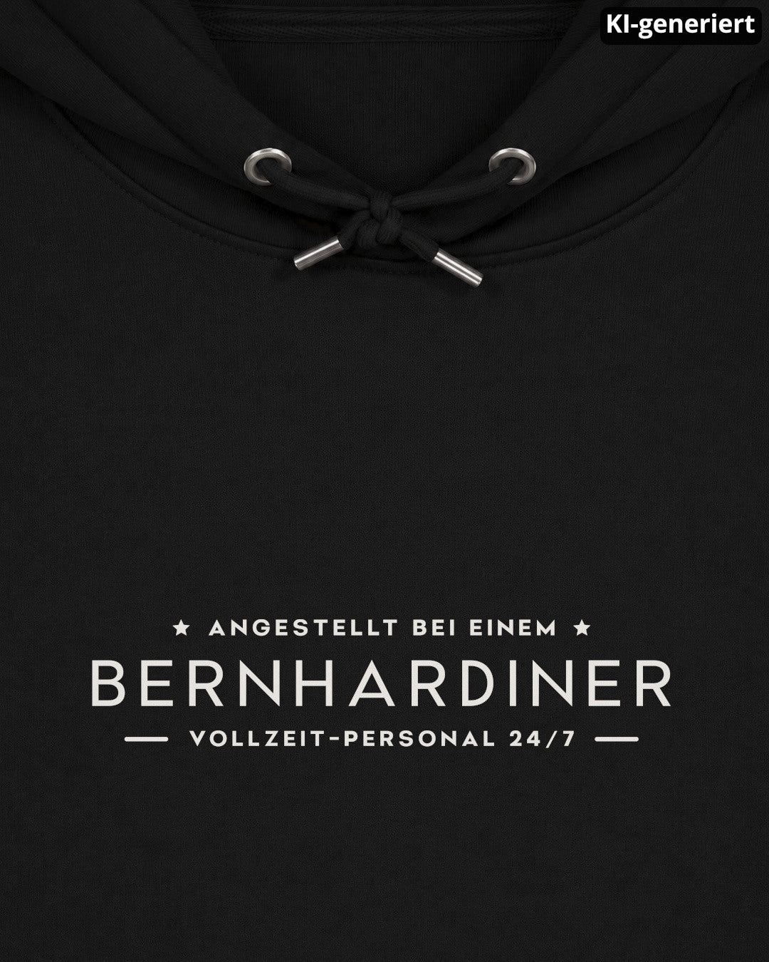 KI-generiertes Detailbild – Vollzeit-Personal - Bernhardiner