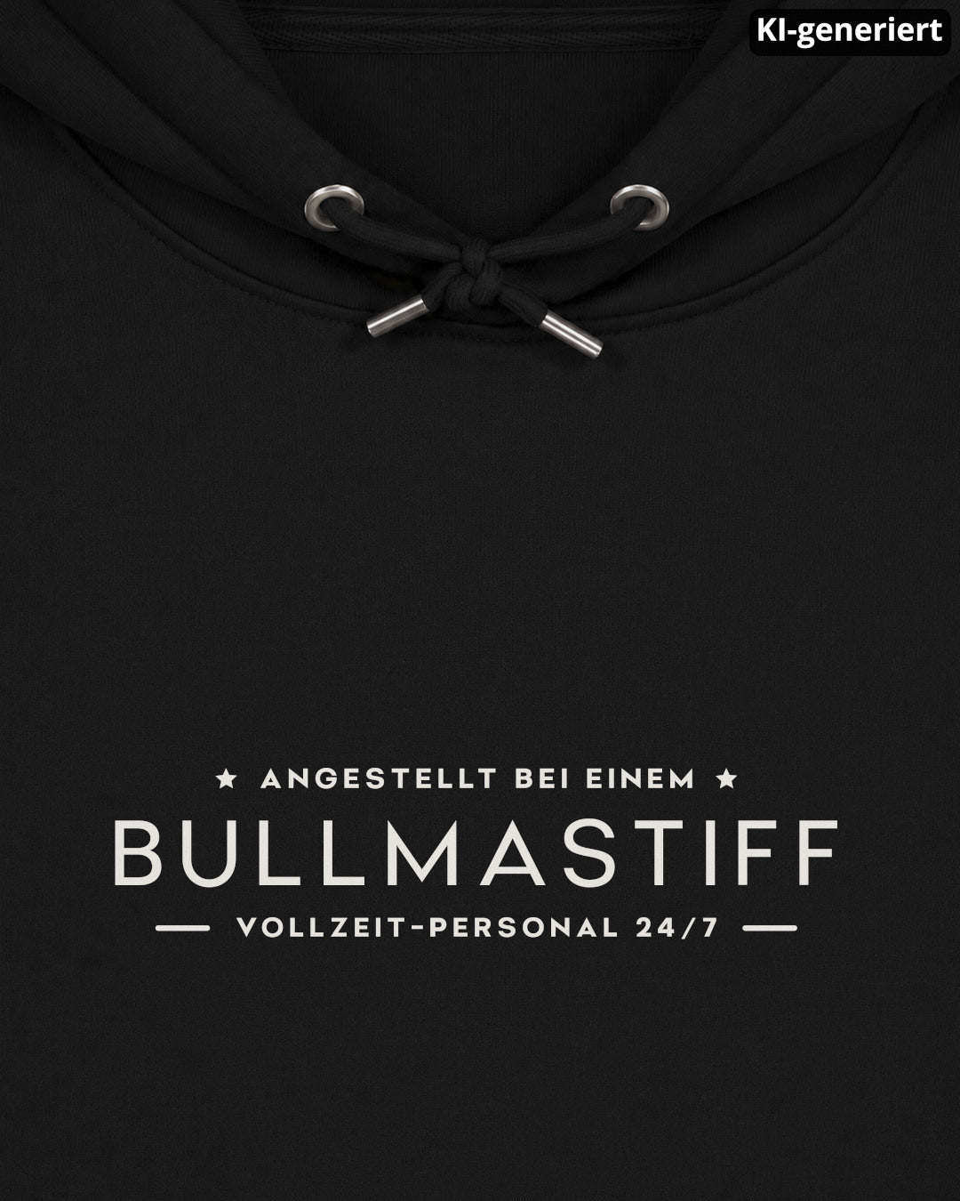KI-generiertes Detailbild – Vollzeit-Personal - Bullmastiff