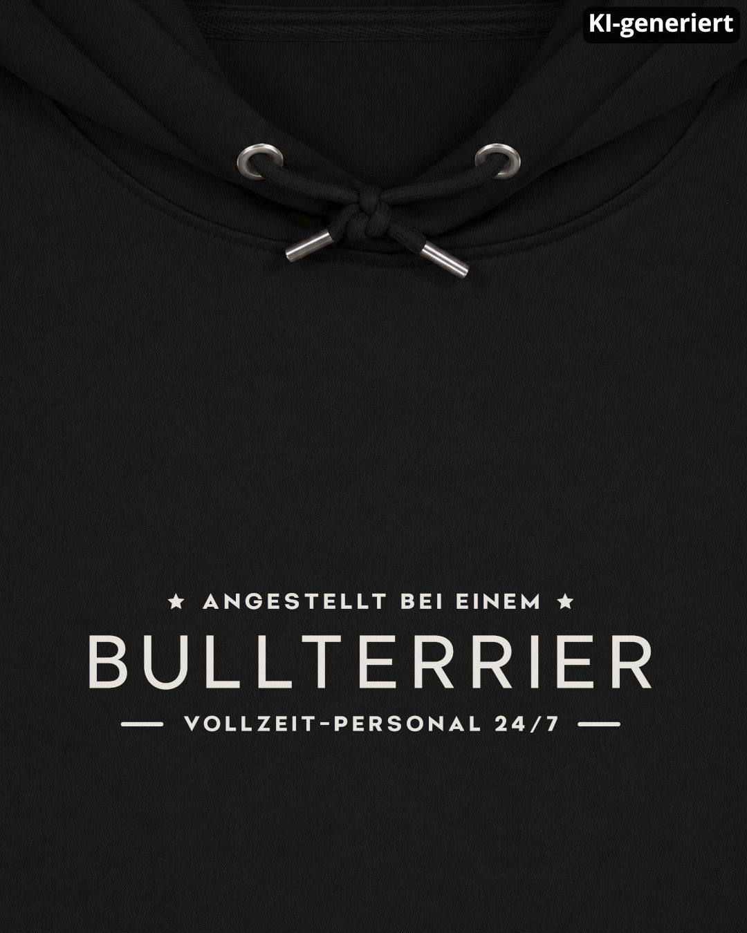 KI-generiertes Detailbild – Vollzeit-Personal - Bullterrier