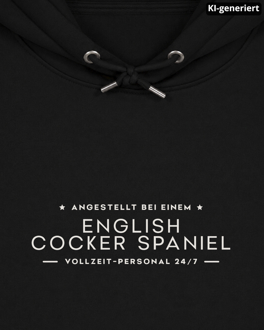 KI-generiertes Detailbild – Vollzeit-Personal - Cocker Spaniel