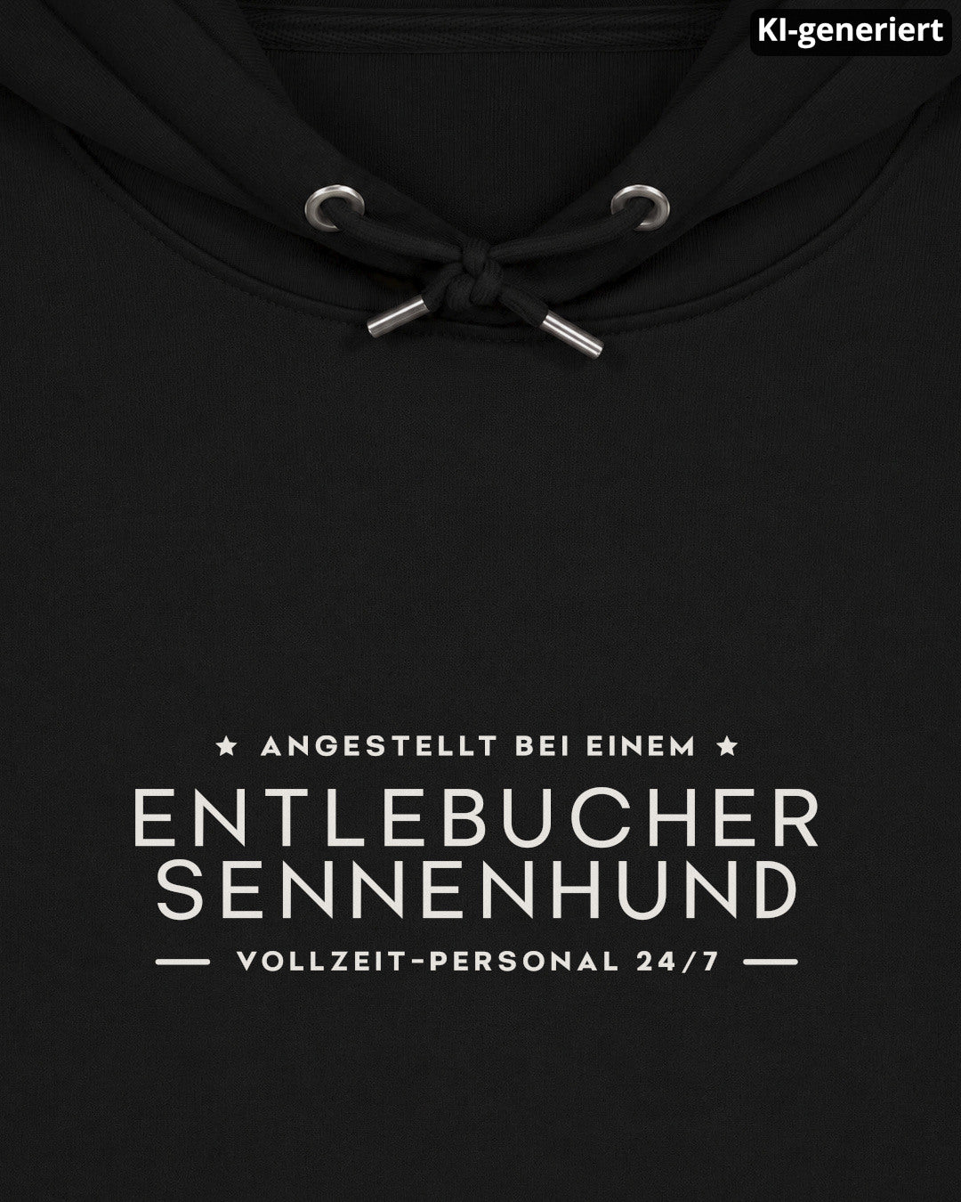 KI-generiertes Detailbild – Vollzeit-Personal - Entlebucher Sennenhund