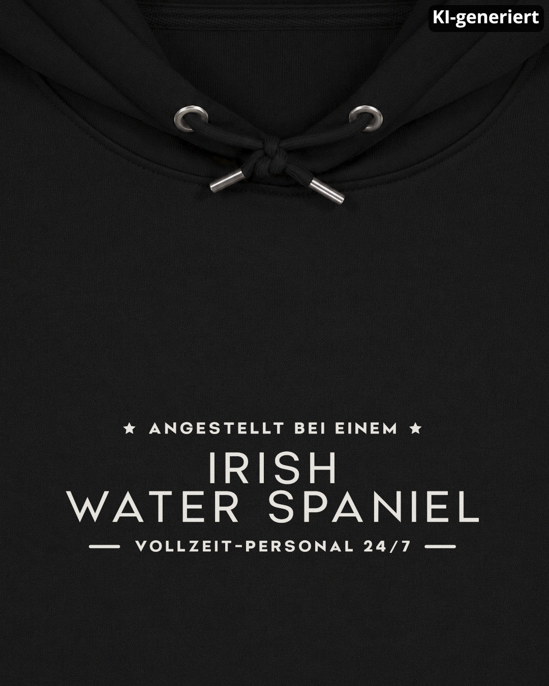KI-generiertes Detailbild – Vollzeit-Personal - Irish Water Spaniel