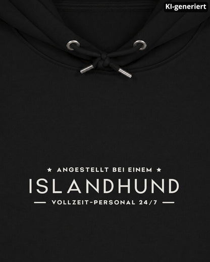KI-generiertes Detailbild – Vollzeit-Personal - Islandhund