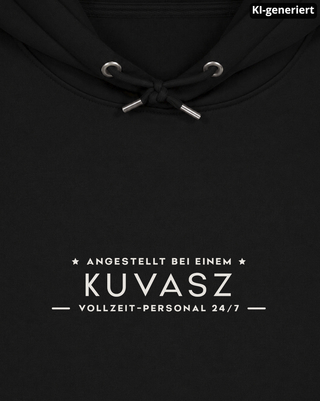 KI-generiertes Detailbild – Vollzeit-Personal - Kuvasz