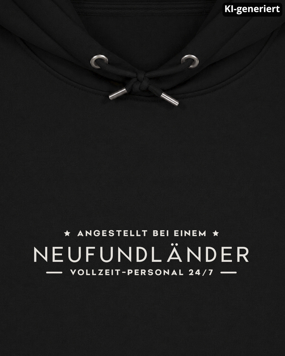 KI-generiertes Detailbild – Vollzeit-Personal - Neufundländer