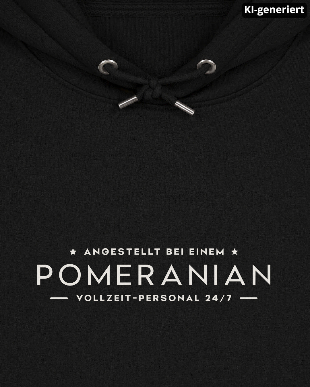 KI-generiertes Detailbild – Vollzeit-Personal - Pomeranian