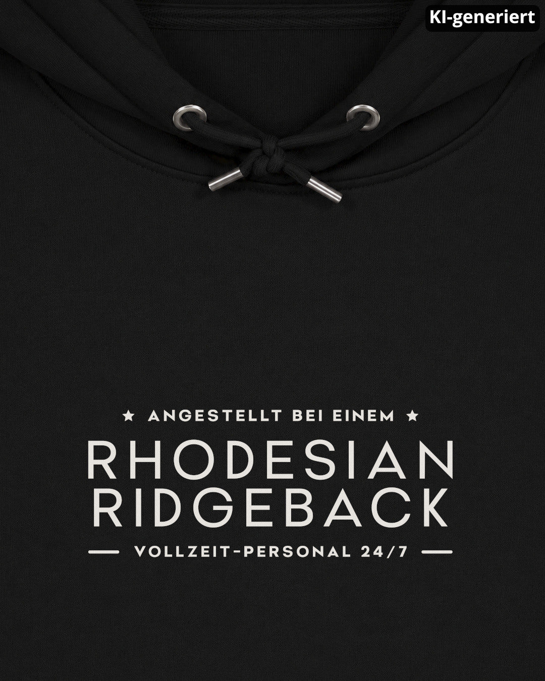 KI-generiertes Detailbild – Vollzeit-Personal - Rhodesian Ridgeback