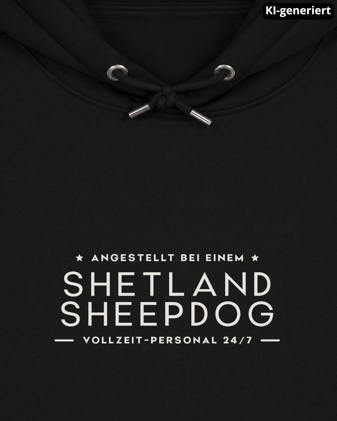 KI-generiertes Detailbild – Vollzeit-Personal - Shetland Sheepdog