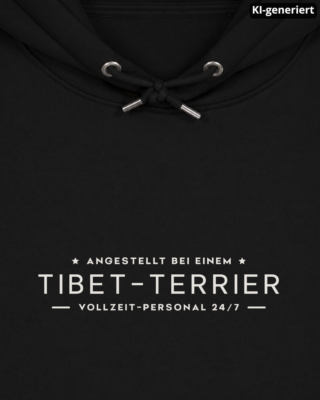 KI-generiertes Detailbild – Vollzeit-Personal - Tibet-Terrier