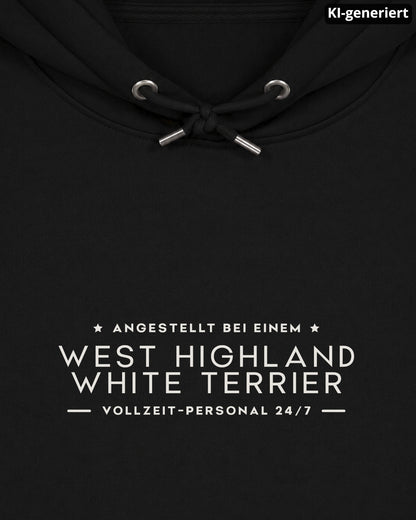 KI-generiertes Detailbild – Vollzeit-Personal - West Highland White Terrier