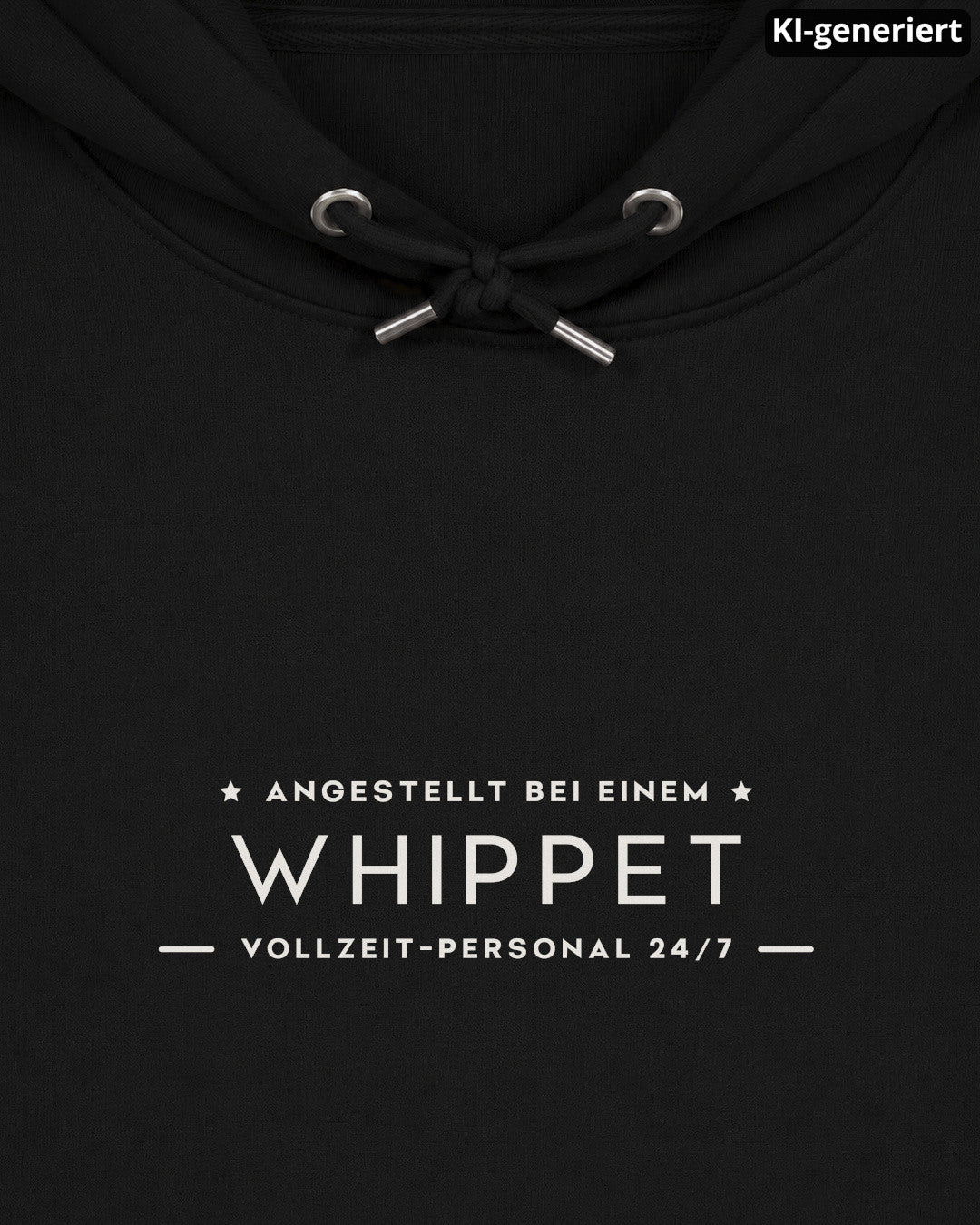 KI-generiertes Detailbild – Vollzeit-Personal - Whippet
