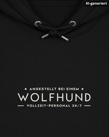 KI-generiertes Detailbild – Vollzeit-Personal - Wolfhund
