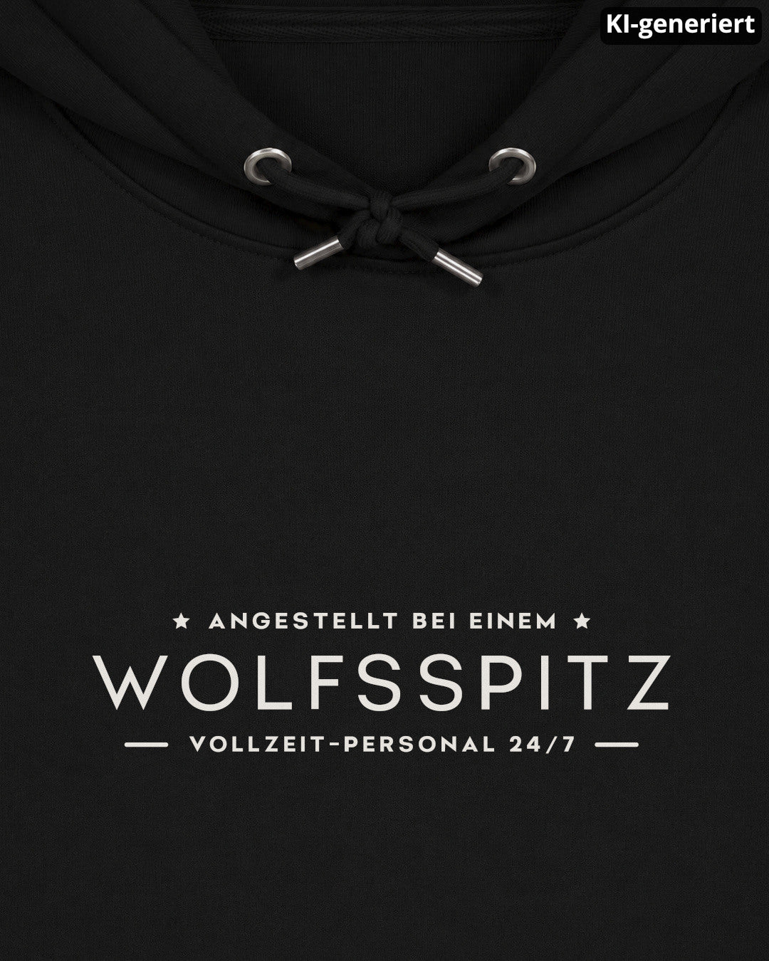 KI-generiertes Detailbild – Vollzeit-Personal - Wolfsspitz