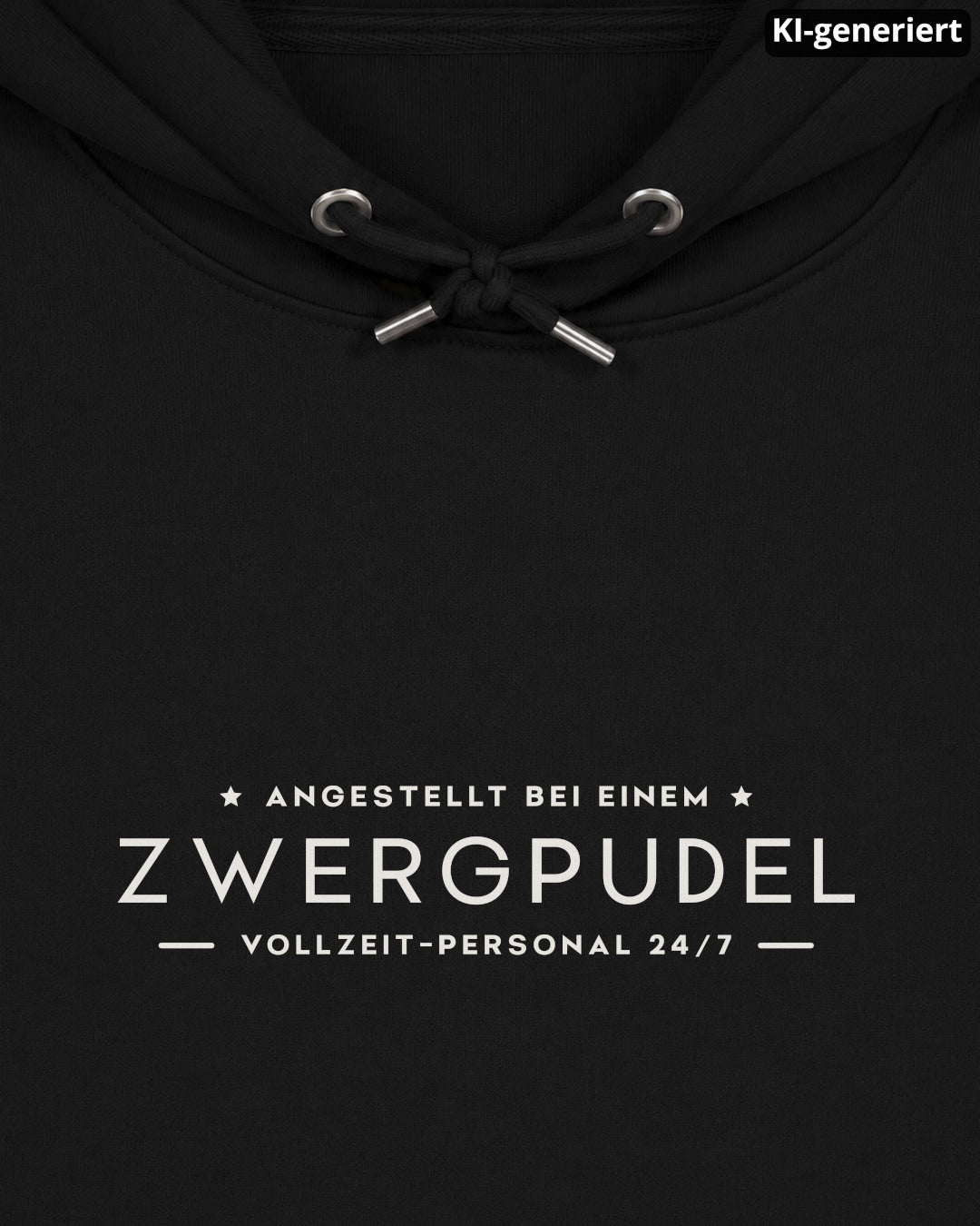 KI-generiertes Detailbild – Vollzeit-Personal - Zwergpudel