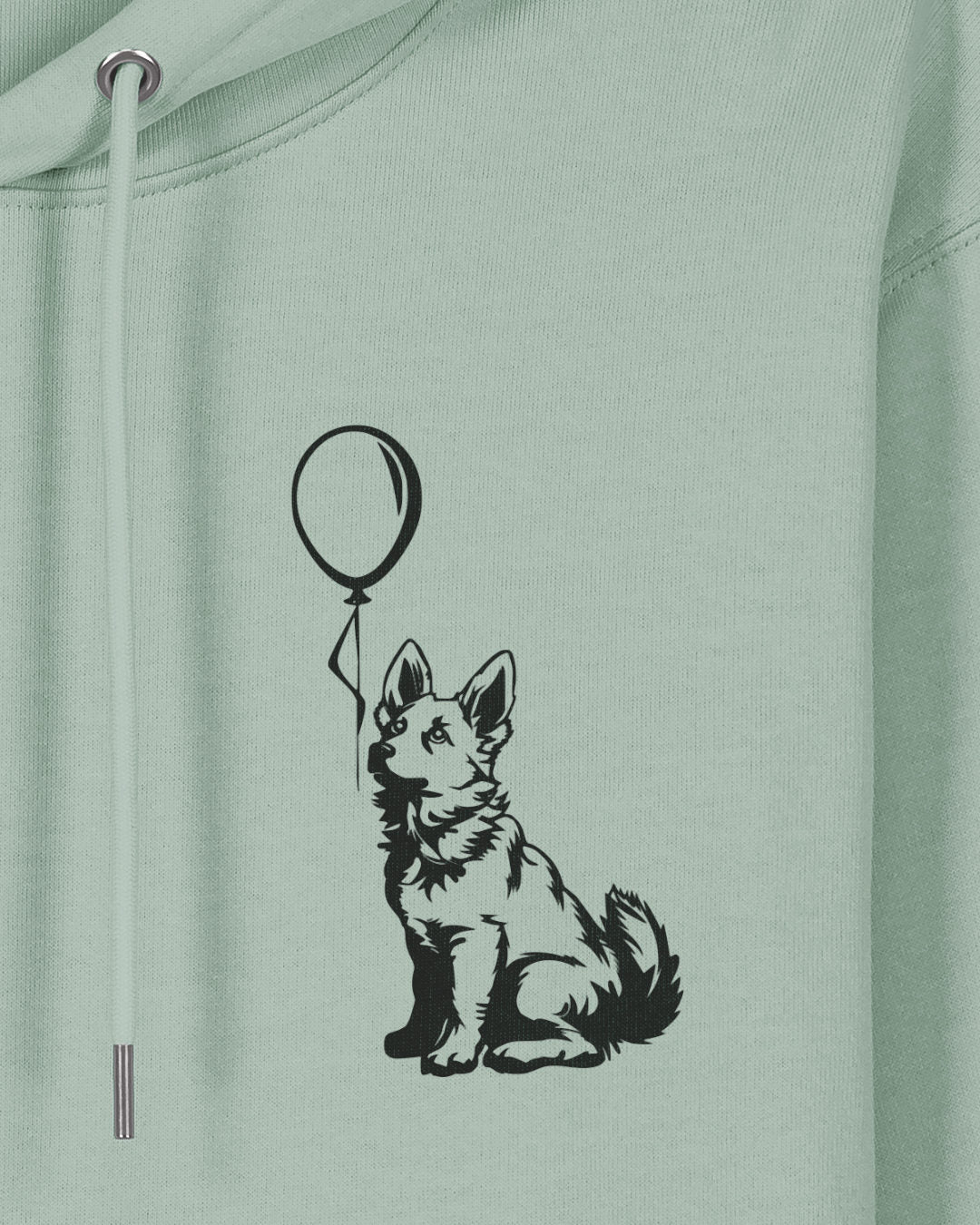 Detailbild - Ballon - Weißer Schäferhund