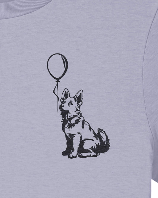 Detailbild – Ballon - Weißer Schäferhund