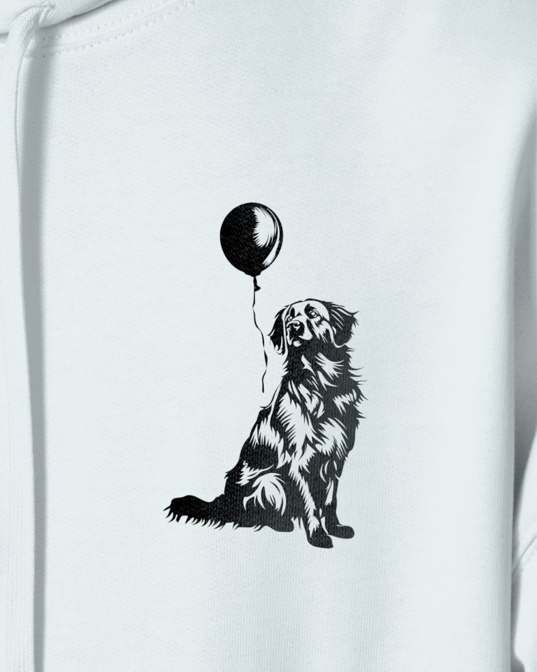 Detailbild – Ballon - Flat Coated Retriever
