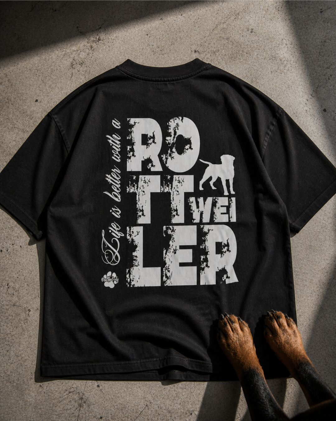 Detailbild - Life is better - Rottweiler