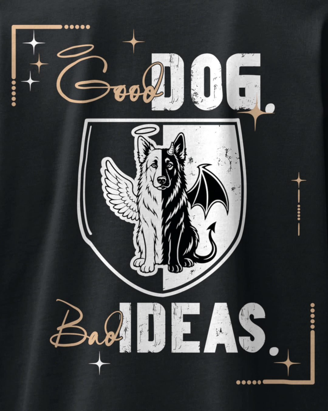 Detailbild – Good Dog. Bad Ideas. - Altdeutscher Schäferhund