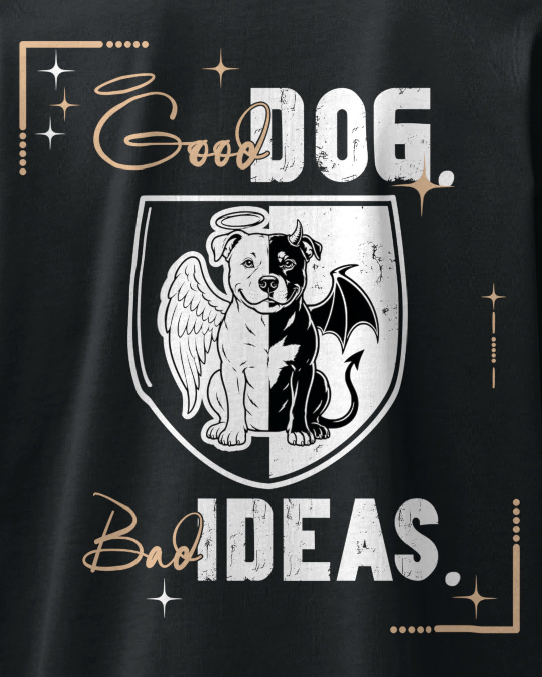 Detailbild – Good Dog. Bad Ideas. - Amstaff