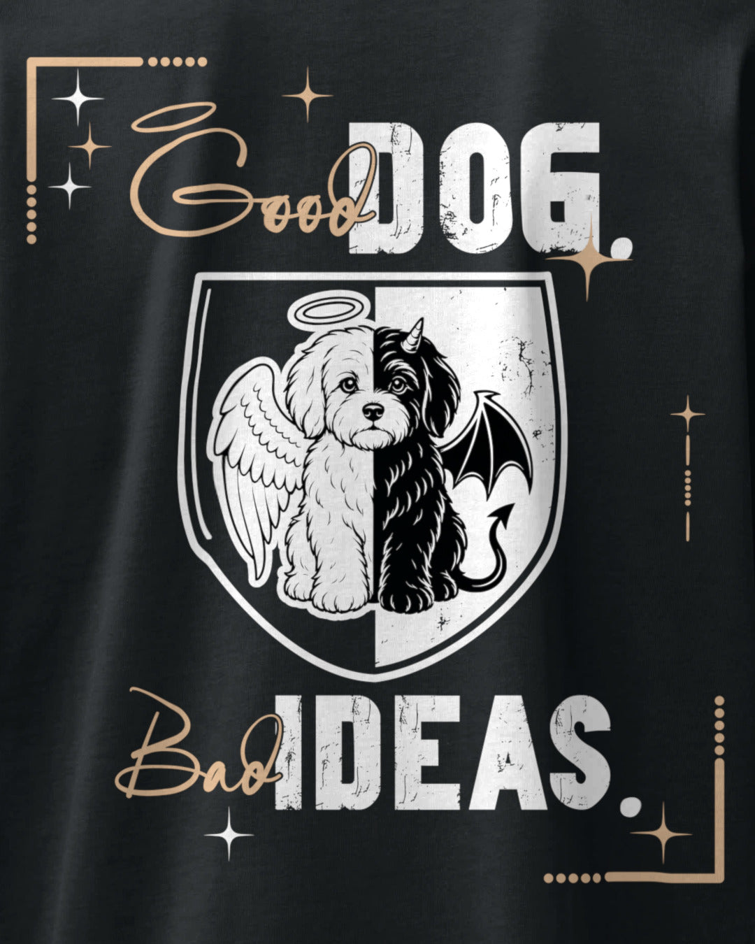 Detailbild – Good Dog. Bad Ideas. - Bolonka Zwetna