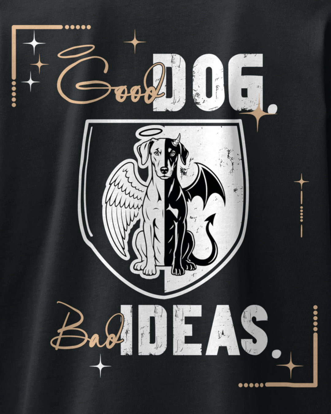 Detailbild – Good Dog. Bad Ideas. - Dobermann