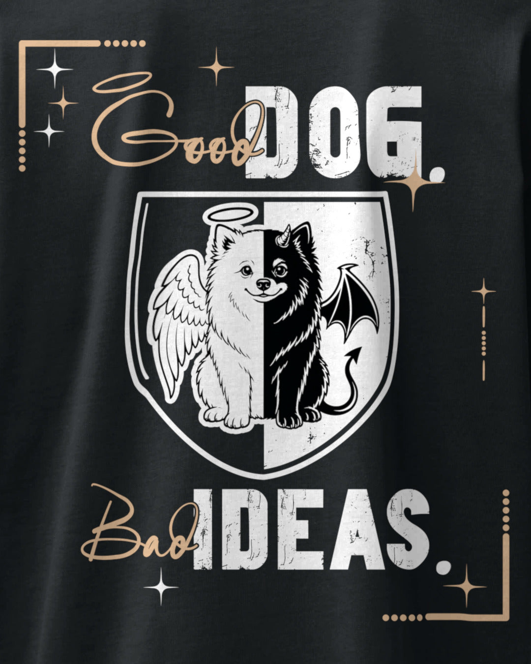 Detailbild – Good Dog. Bad Ideas. - Pomeranian