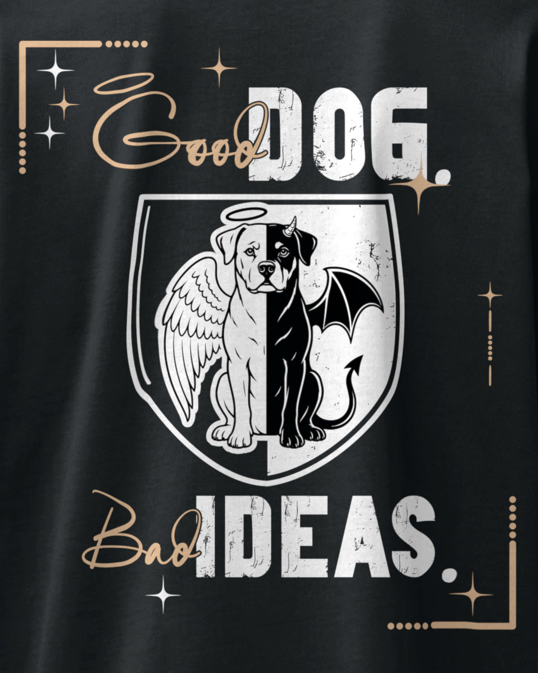 Detailbild – Good Dog. Bad Ideas. - Rottweiler
